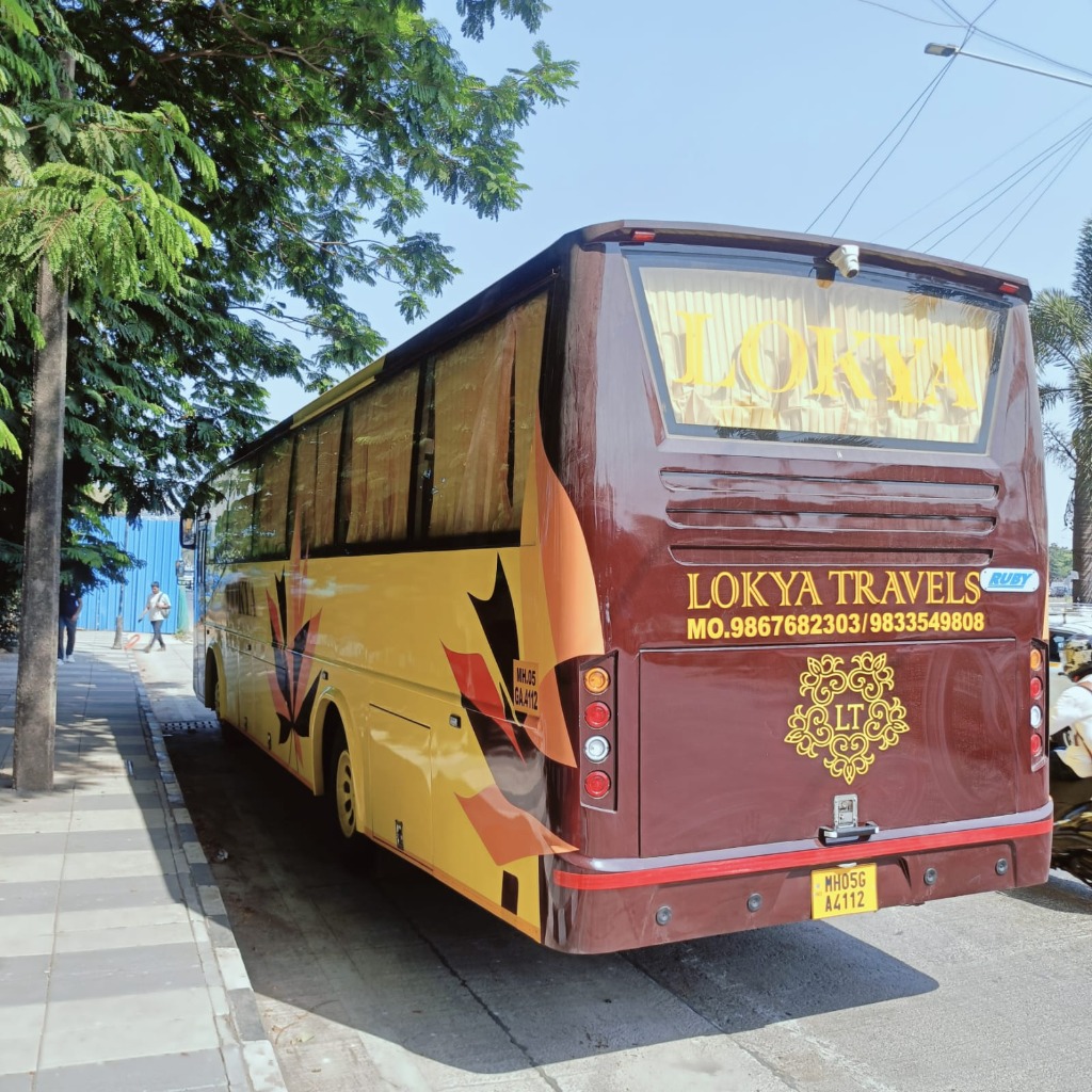 Lokya Travels Bus Rear View