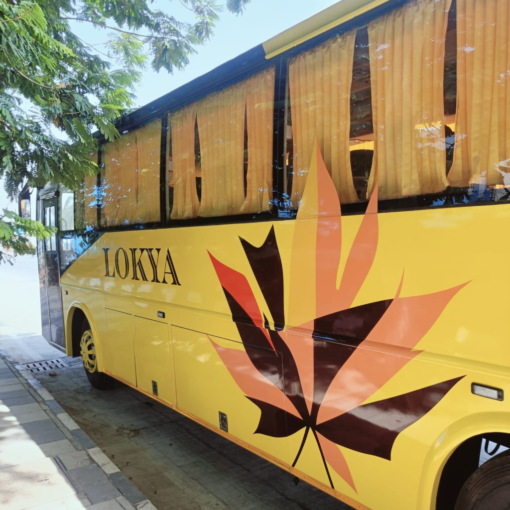 Lokya Travels Bus Side Detail